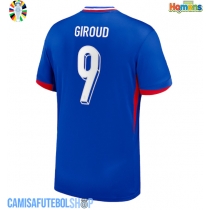 Camisa de time de futebol França Olivier Giroud #9 Replicas 1º Equipamento Europeu 2024 Manga Curta
